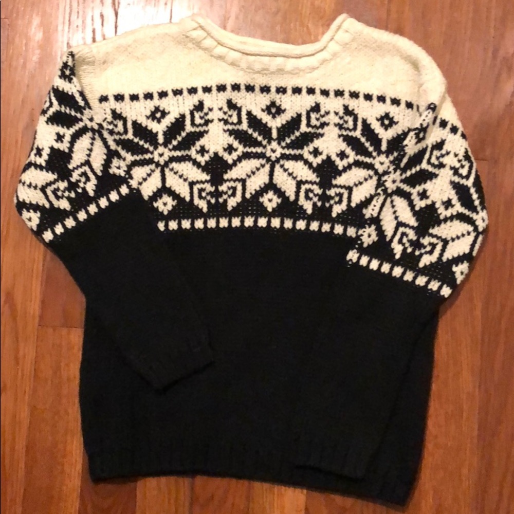 Hanna Anderson boys sweater 6-7 years boys 100%cotton
